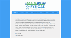 Desktop Screenshot of healthquestpt.org